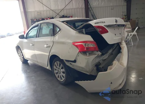 2016 Nissan Sentra S z USA, uszkodzony, nr VIN 3N1AB7APXGY274294